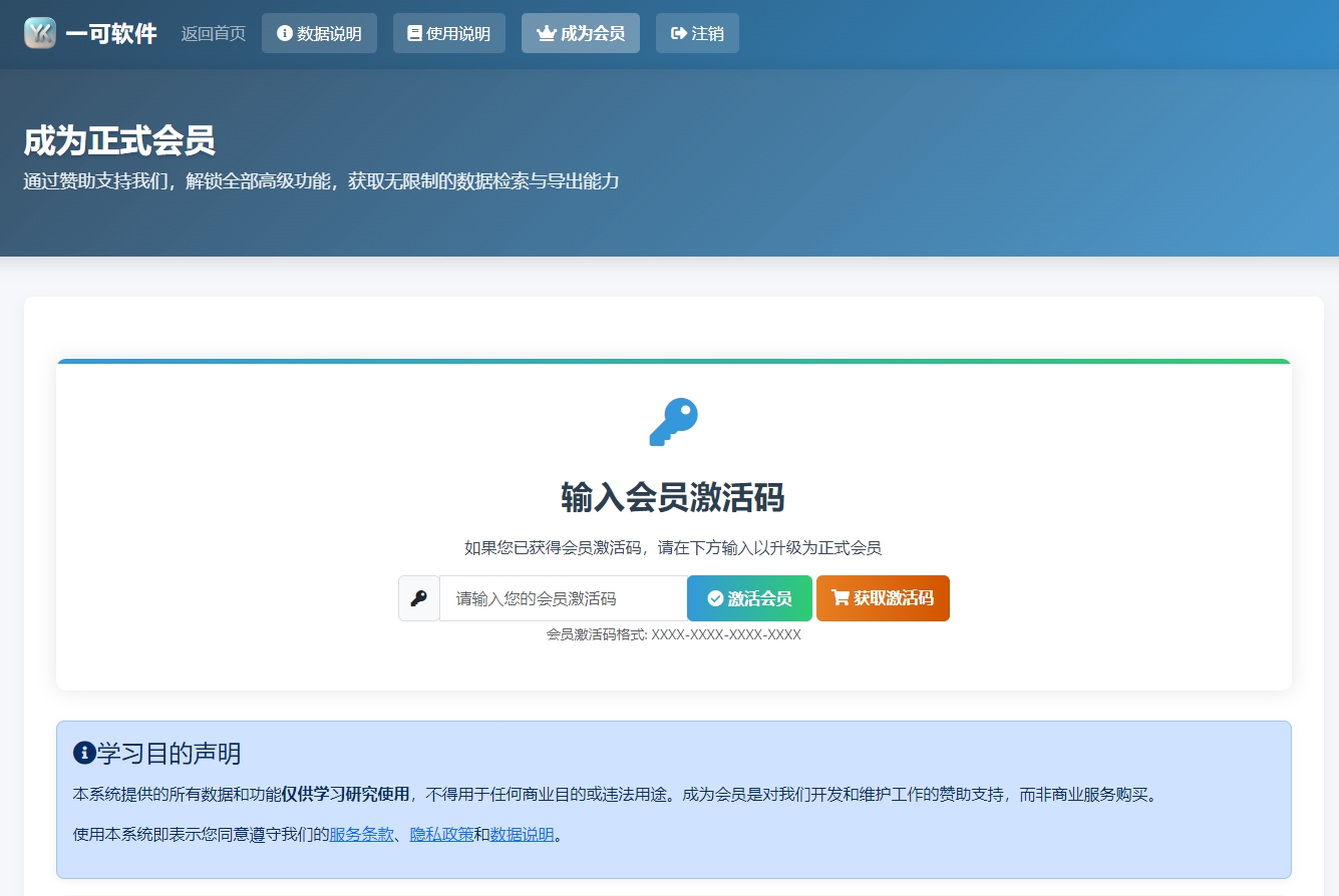 全球大数据会员